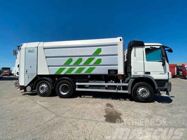 Mercedes-Benz ACTROS 2532 L 6X2 garbage truck, ROTOPRESS 998 Lanový nosič kontejnerů