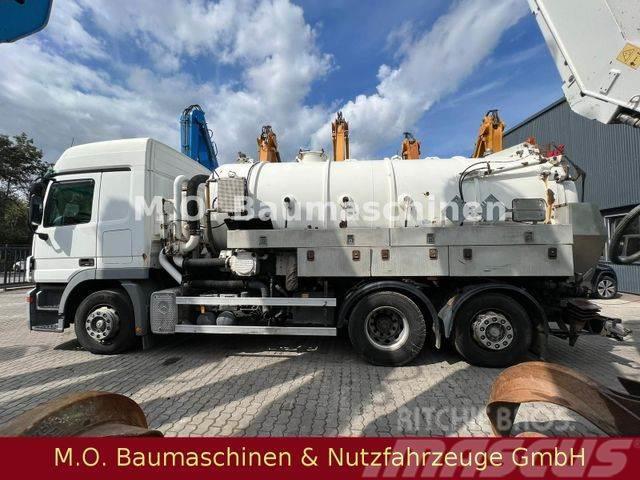 Mercedes-Benz Actros 2541 / Saug- &amp; Spühlwagen / 14.000 L /A Kombinované/Čerpací cisterny