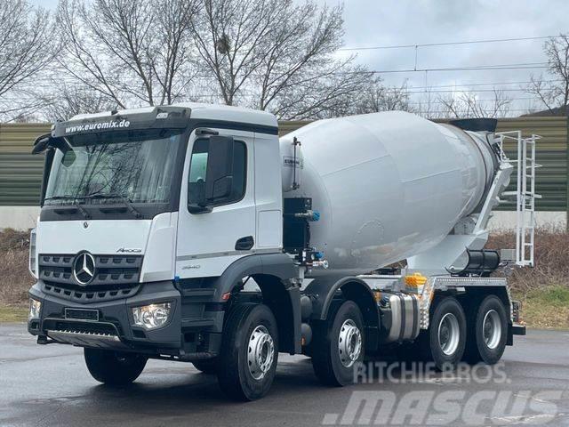 Mercedes-Benz Arocs 5 3540, 8x4 EURO 6e EuromixMTP EM 10 L Domíchávače betonu