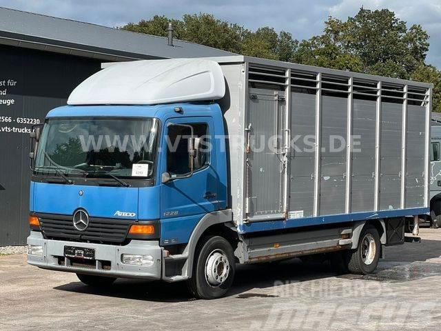 Mercedes-Benz Atego 1228 4x2 Blatt-/Luft 1.Stock Stehmann Vozy na přepravu zvířat