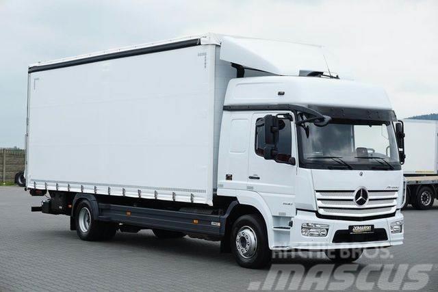 Mercedes-Benz ATEGO / 1530 / ACC / E 6 / FIRANKA + WINDA / ŁAD Zaplachtované vozy
