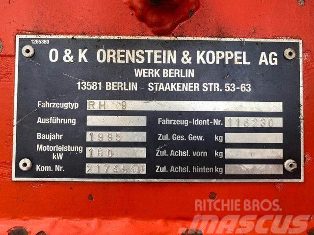O&K RH9 **BJ. 1995 ** 7000H / Hammerleitung Pásová rýpadla