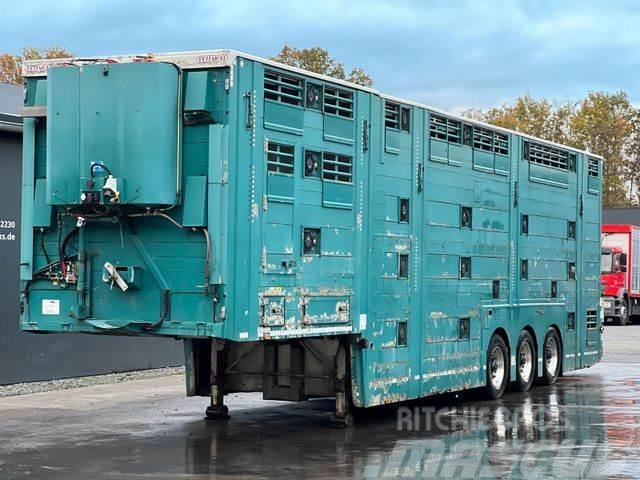 Pezzaioli 3.Stock Cattle-Cruiser Hals+Tiefbett Typ2 Návěsy pro přepravu zvířat