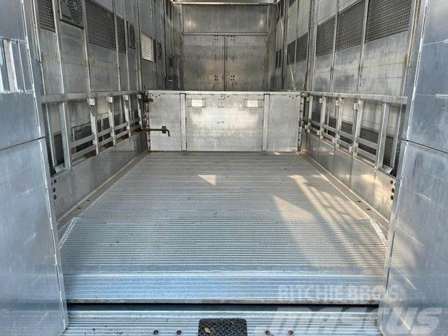 Pezzaioli RBA 21 3.Stock Anhänger mit Aggregat &amp; Hubdach Přívěsy pro přepravu zvířat