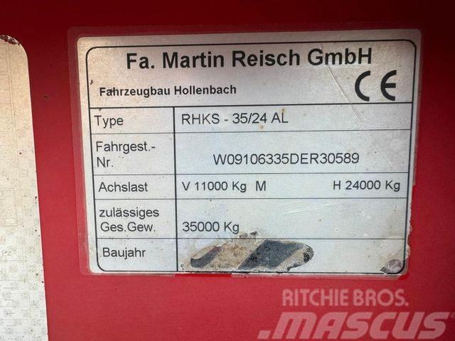 Reisch RHKS-35/24AL *Alu/Stahl Kippaufl./SAF/27m³* Sklápěcí návěsy