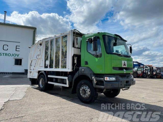 Renault KERAX 260.19 4X4 garbage truck E3 vin 058 Popelářské vozy