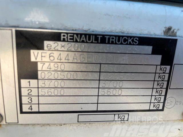 Renault MIDLUM 220 DXI manual, EURO 5 vin 309 Skříňová nástavba