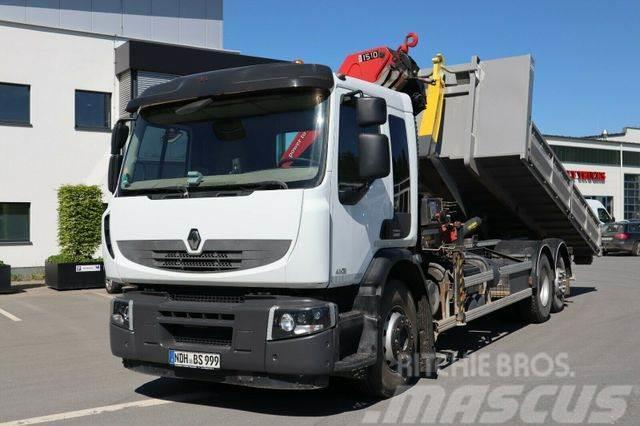 Renault Premium 430DXI 6x2 Hákový nosič kontejnerů
