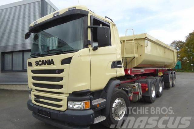 Scania G 450 6x4 Unfkompl. Zug Carnehl CHKS/HH Unfall Tahače