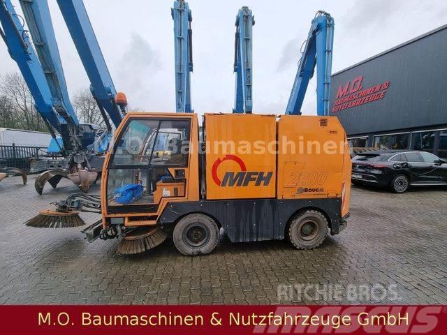 Schmidt AEBI Bougie MFH 2200 / Kehrmaschine / Zametací vozy