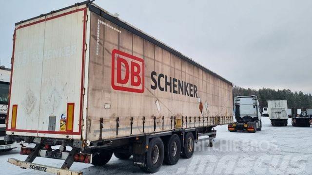 Schmitz Cargobull SideBoards Tautliner 2012 year Plachtové návěsy