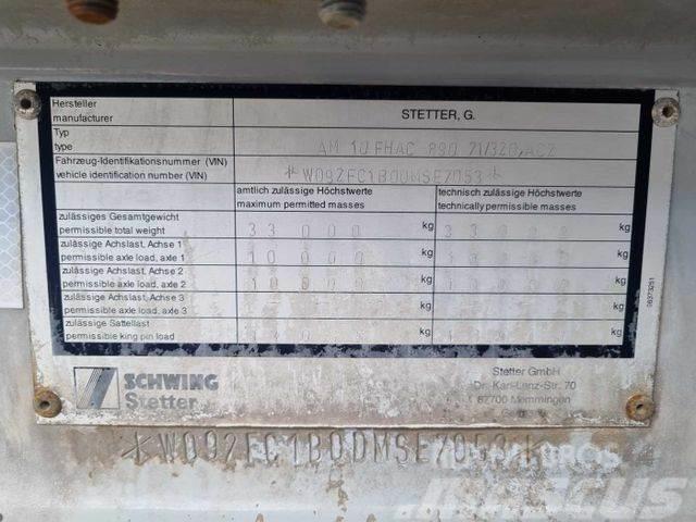  Schwing/Stetter AM 10 Betonmischer 10m³ BPW Lift Ostatní návěsy