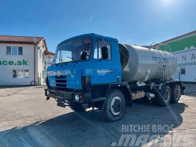 Tatra 815 6x6 stainless tank-drinking water 11m3,858 Cisternové vozy