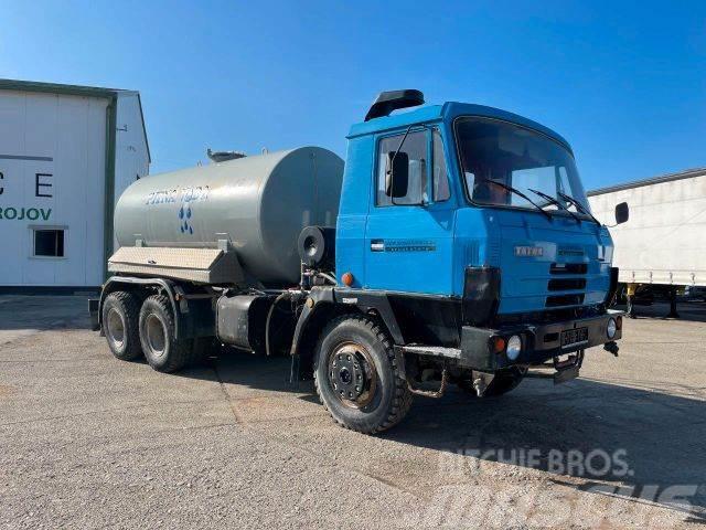 Tatra 815 6x6 stainless tank-drinking water 11m3,858 Kombinované/Čerpací cisterny