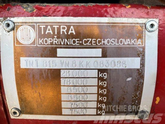 Tatra T 815 betonmixer 15m3 8x8 vin 088 Domíchávače betonu