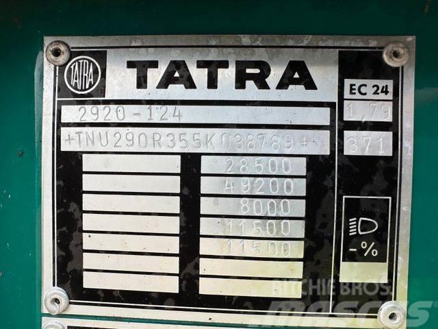 Tatra T 815 woodtransporter 6x6, crane+WILD 789+101 Vozy na přepravu kmenů