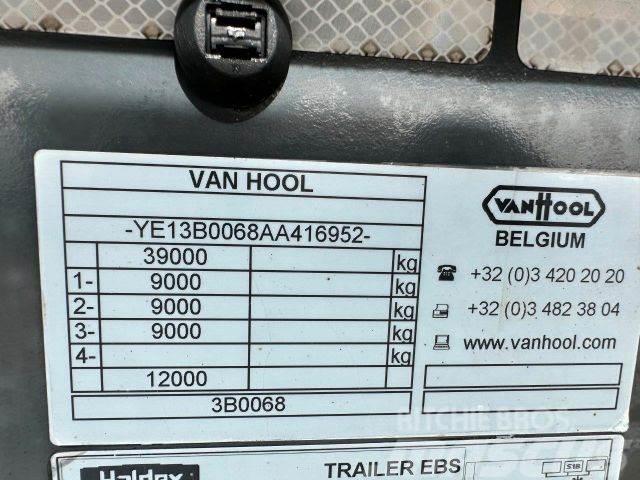 Van Hool BDF, food tank 20m3 vin 952 Skeletové návěsy