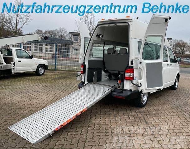 Volkswagen T5 Kombi/ 8 Sitze/ AC/ AMF Rollstuhlrampe Osobní vozy