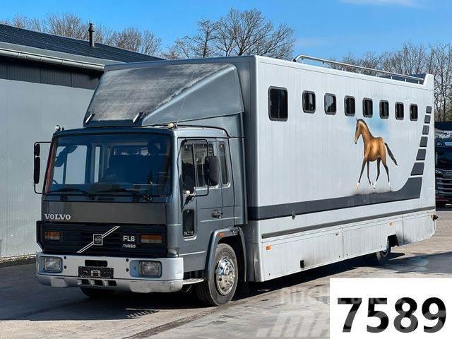 Volvo FL 6-11 Turbo Pferdetransporter 7 Pferde Vozy na přepravu zvířat