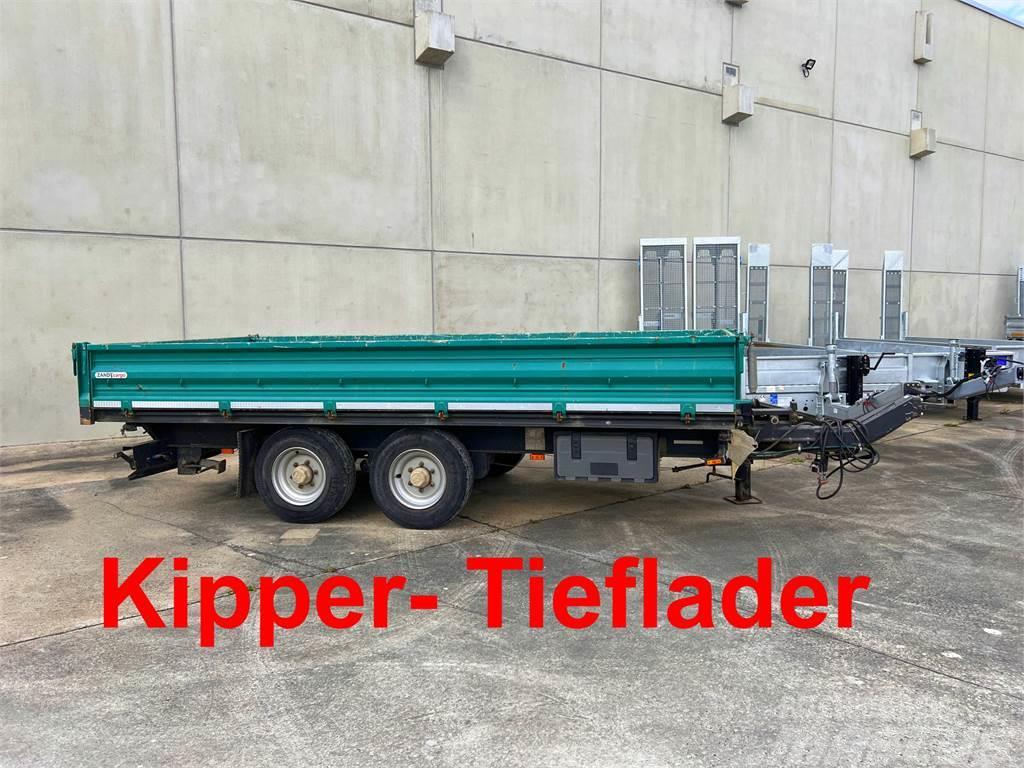  TK Tandemkipper- Tieflader Sklápěcí přívěsy