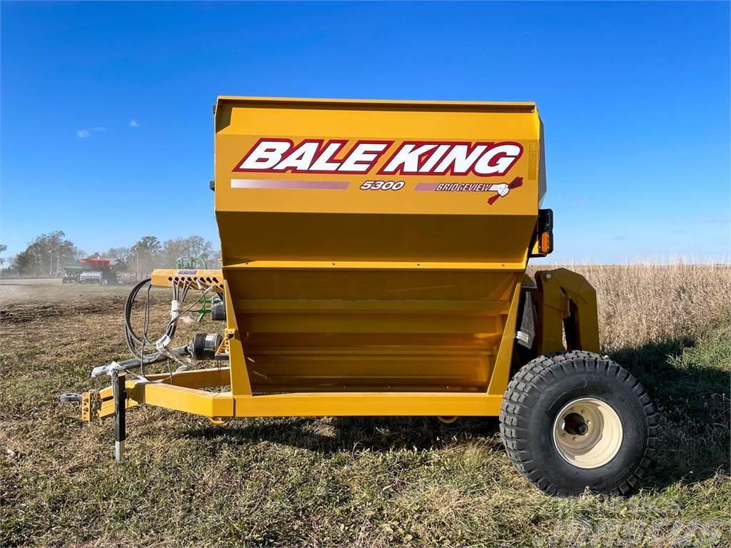 Bale King 5300 Drtiče a řezače balíků