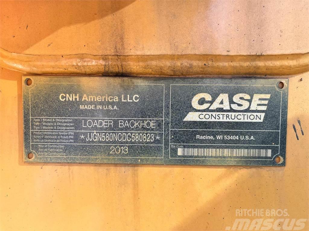 CASE 580N Rýpadlo-nakladače