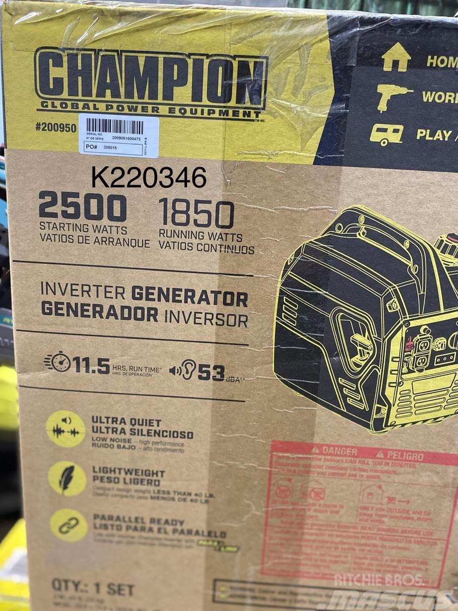Champion Unknown Plynové generátory