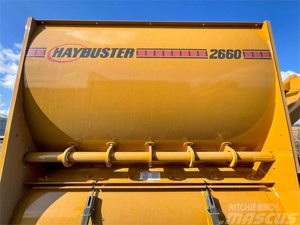 Haybuster 2660 Drtiče a řezače balíků