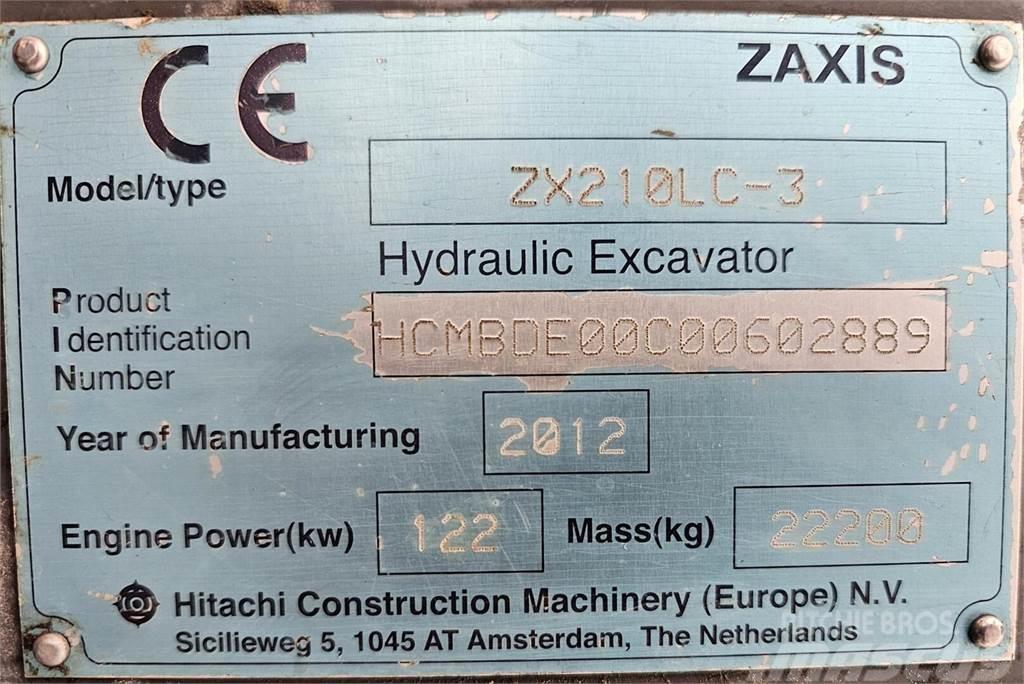 Hitachi ZX210LC-3 Pásová rýpadla