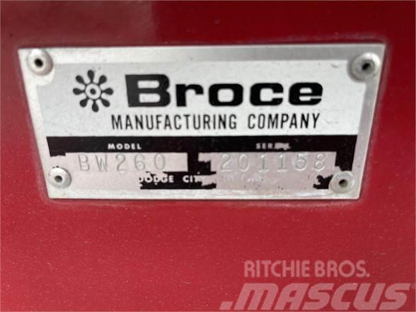 Broce BW260 Zametací stroje