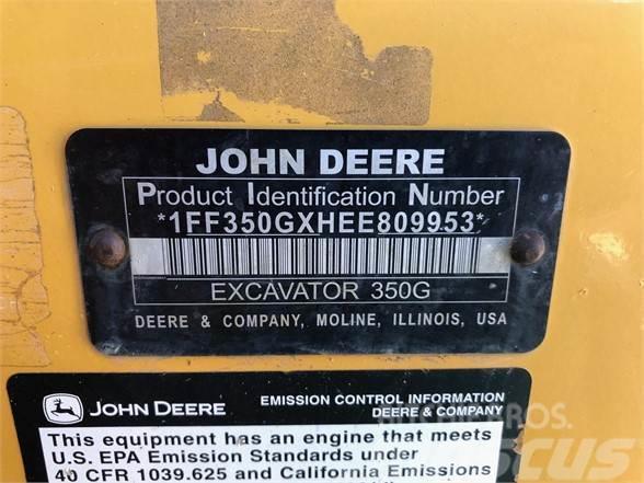 John Deere 350G LC Pásová rýpadla