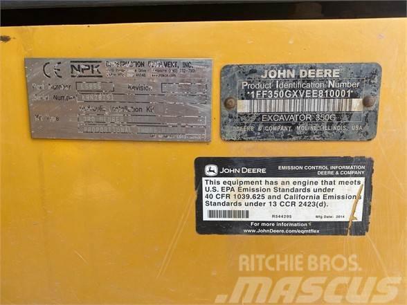 John Deere 350G LC Pásová rýpadla
