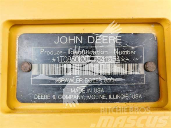 John Deere 850K WLT Pásové dozery