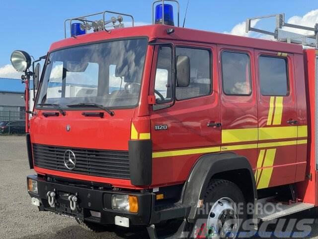 Mercedes-Benz LK 1220 4x4 Metz Feuerwehr TLF 16/25 Pumpe+2410L Skříňová nástavba