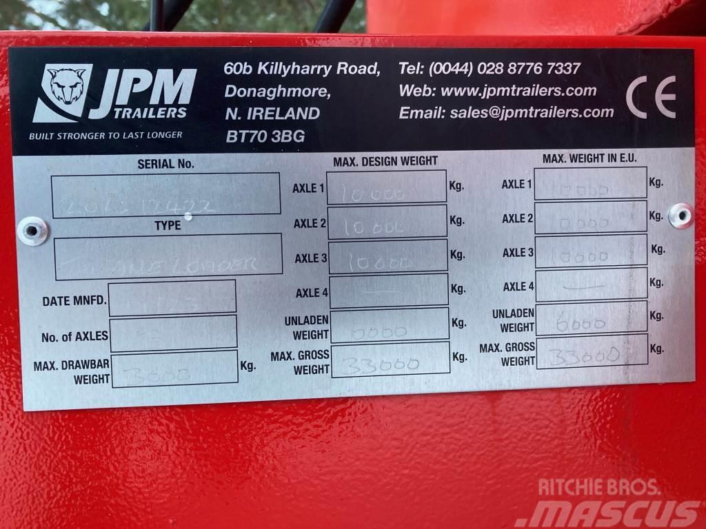 JPM 3-AKSELINEN 33TON TRAKTORILAVETTI + LEVIKKEET + HY Další přívěsné vozíky