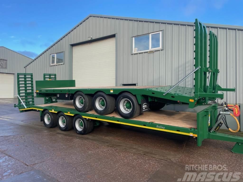 Bailey 20 Ton Tri-Axle Low loader trailer Přívěsy pro různé účely