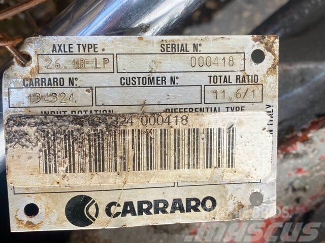 Carraro 50HX Podvozky a zavěšení kol