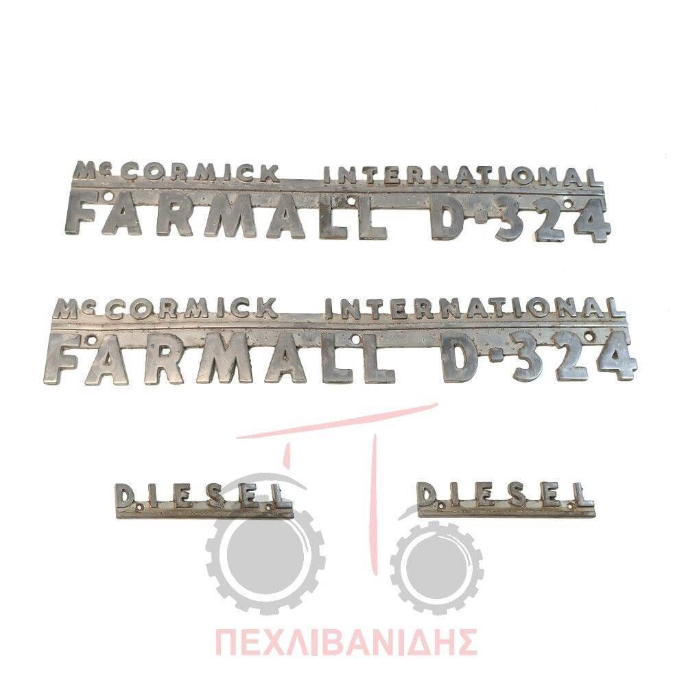 International MCCORMICK FARMALL D-324 Další