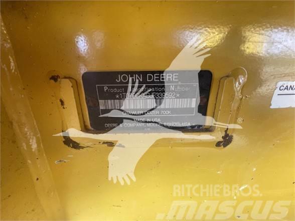 John Deere 700K Pásové dozery