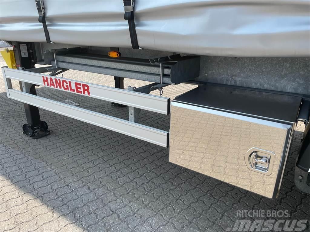 Hangler 4-aks Truckbeslag, Hårdttræ, Hævetag DEMO Plachtové návěsy