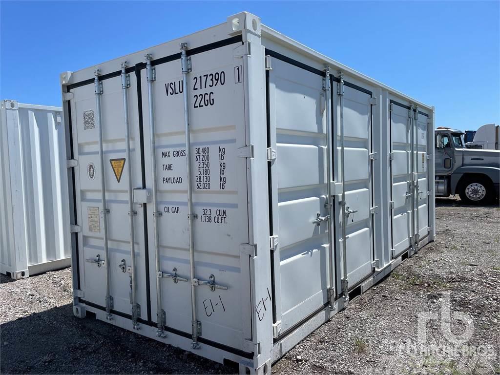  20 ft One-Way Multi-Door Obytné kontejnery