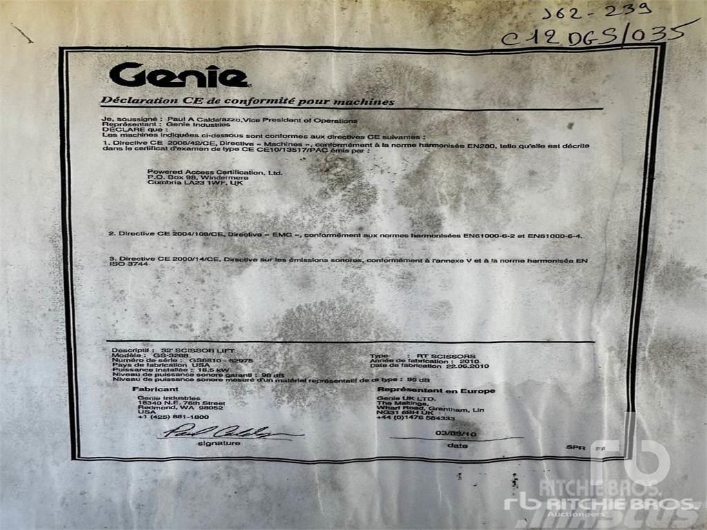 Genie GS-3268 Nůžková zvedací plošina
