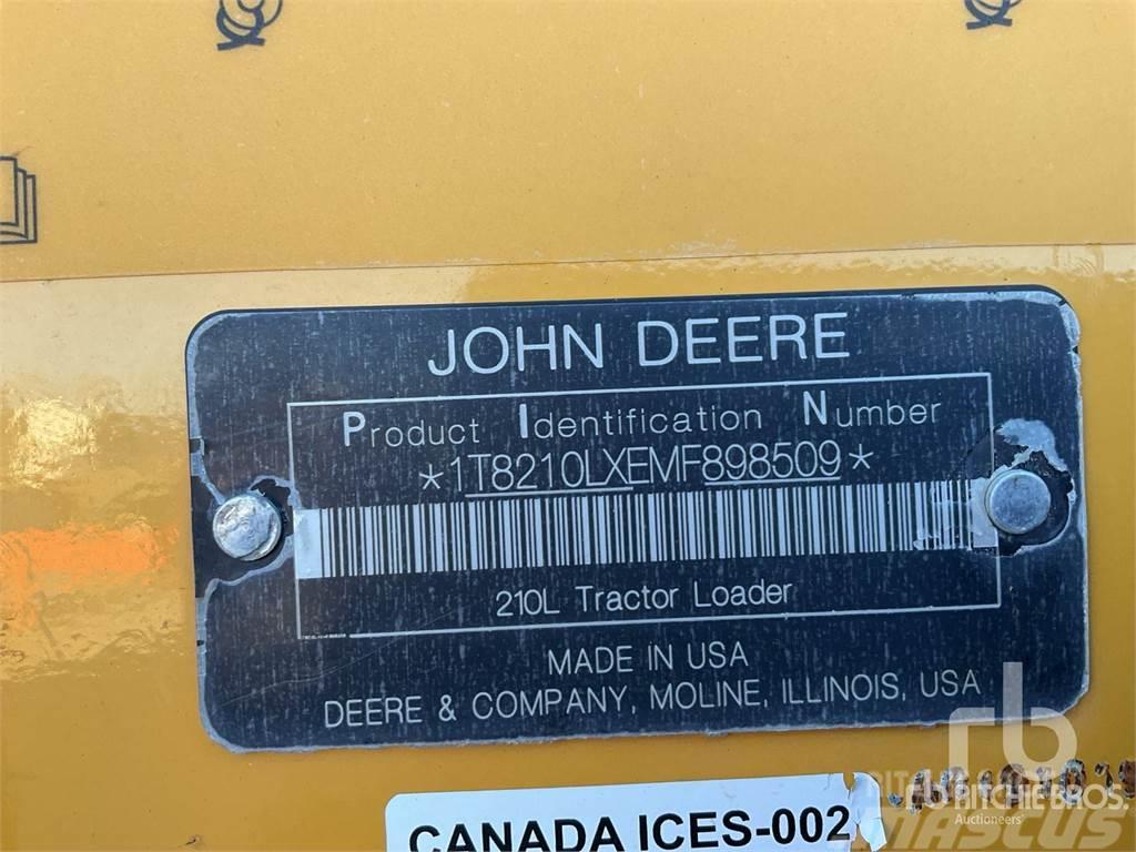John Deere 210L Ramenové nosiče kontejnerů