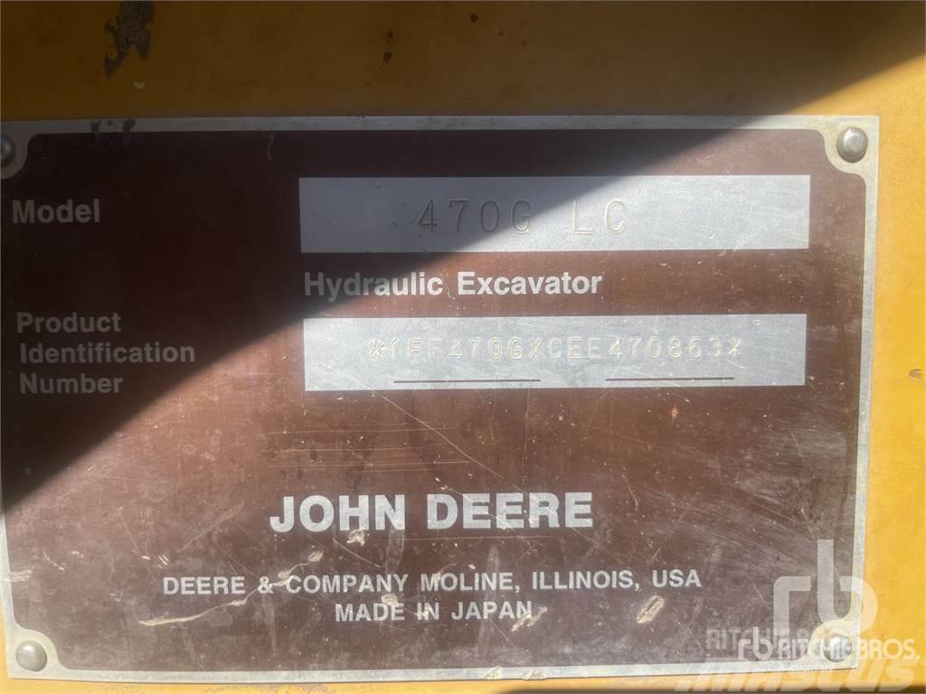John Deere 470G Pásová rýpadla