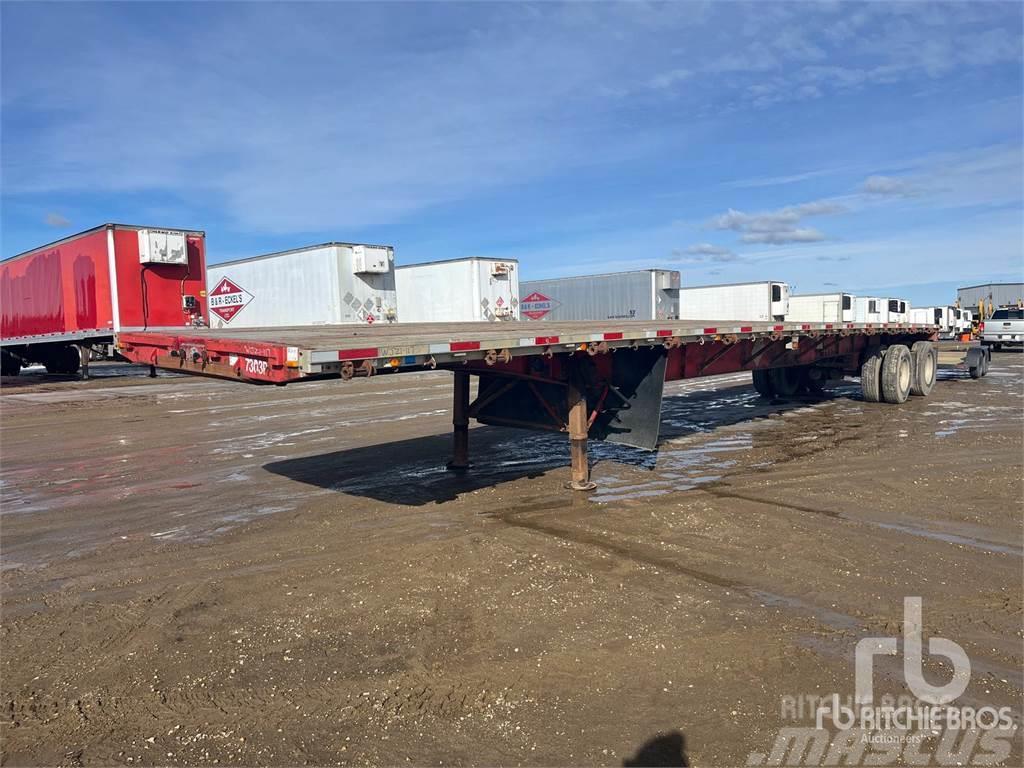 Lode King 48 ft T/A Spread Axle Valníkové návěsy/Návěsy se sklápěcími bočnicemi