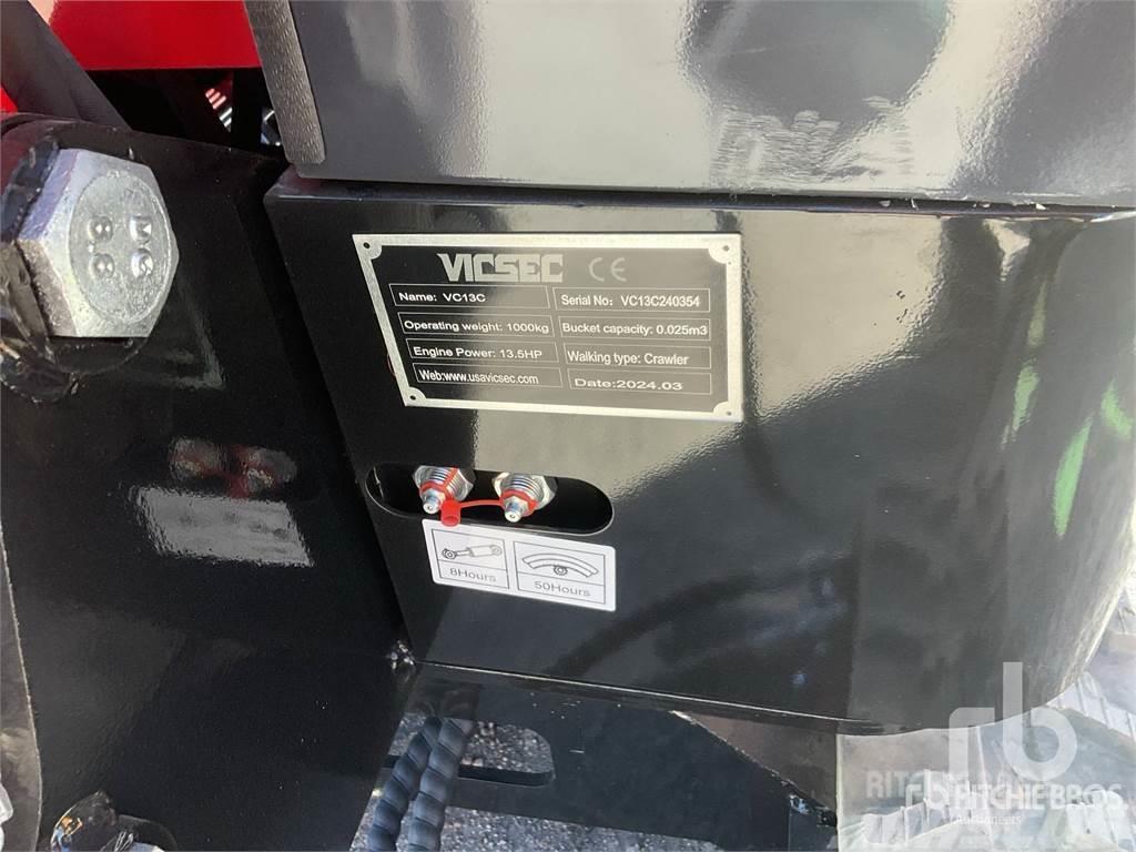  VICSEC VC13C Mini rýpadla < 7t