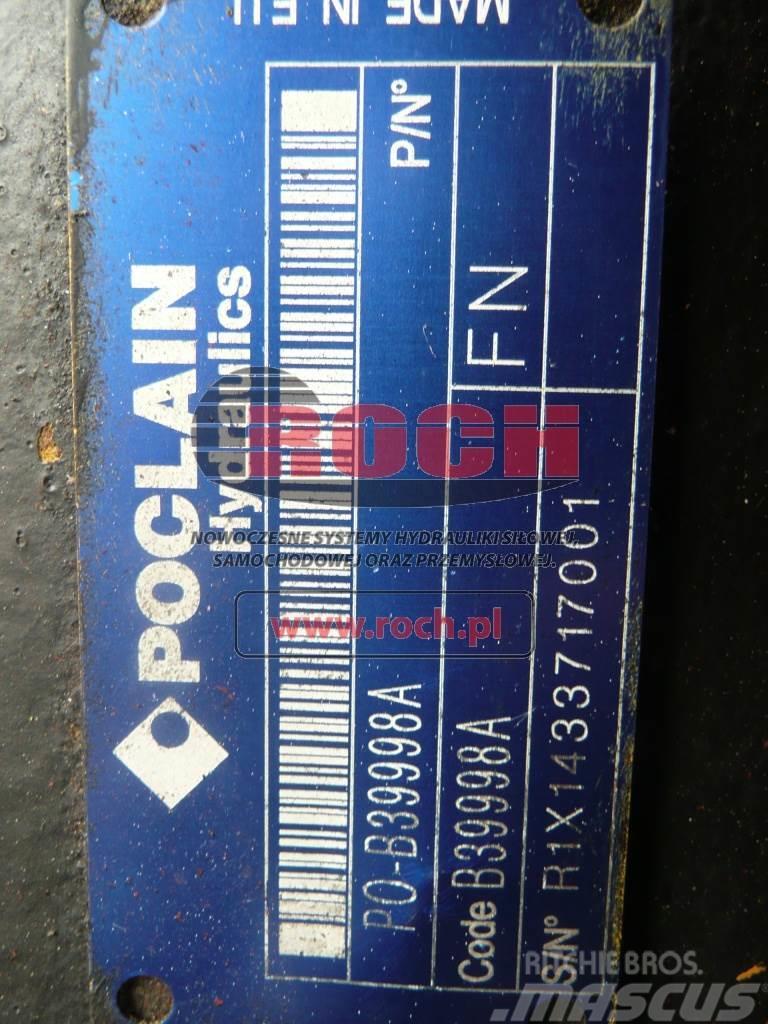 Poclain P0-B39998A B39998A + B45856S I1X1506539/004 FB-27- Motory