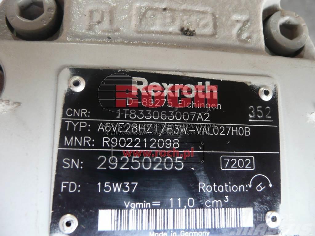 Rexroth + BONFIGLIOLI A6VE28HZ1/63W-VAL027H0B 1T833063007A Motory