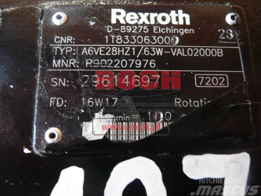 Rexroth + BONFIGLIOLI A6VE28HZ1/63W-VAL02000B R902207976 1 Motory