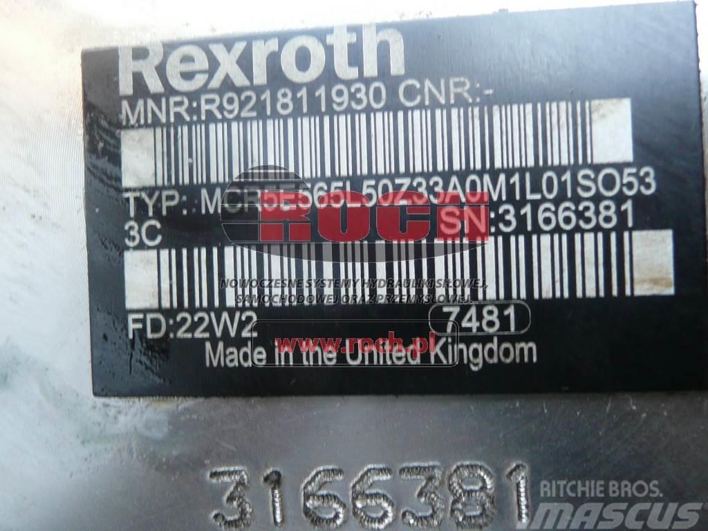 Rexroth MCR5E 565L50Z33A0M1L01S0533C Motory